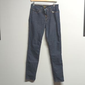 Lucky brand 6/28 Sophia skinny dark wash jean